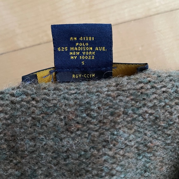 Ralph Lauren Rugby Wool Cardigan Sweater - Picture 13 of 13